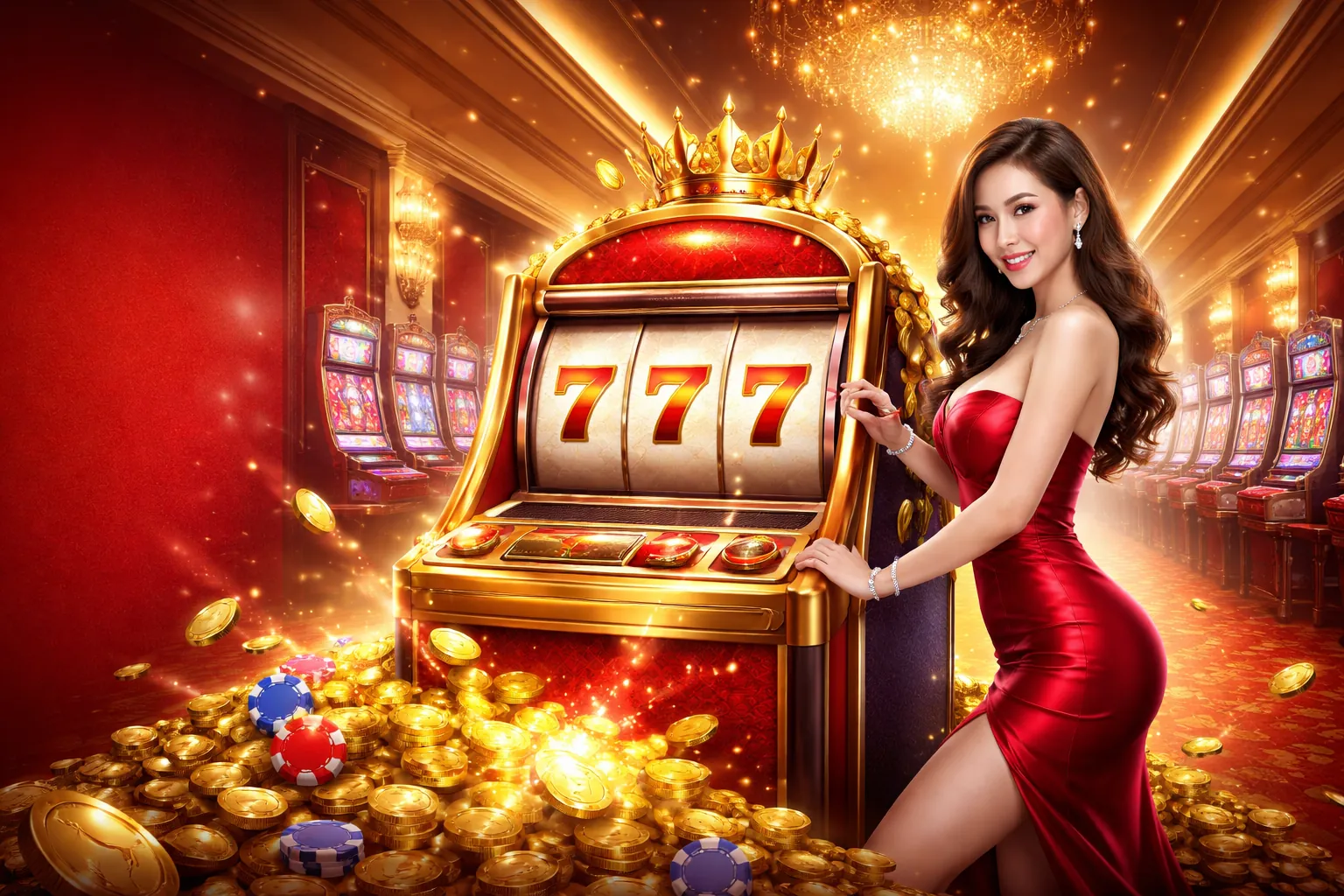 Trò chơi Slot bùng nổ tại 777king99 app ios